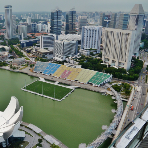 Nhường chỗ cho một công trường xây dựng, trường đua Singapore 2023 cắt giảm 4 góc cua